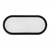Corp BAT LED Colt Rotund Negru IP65 12W 4000K Dispersor Opal - NOVELITE