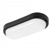 Corp BAT LED Colt Rotund Negru IP65 12W 4000K Dispersor Opal - NOVELITE