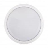 Corp BAT LED cu Senzor si Kit EM Rotund Alb IP65 18W 6400K Dispersor Opal - NOVELITE