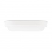 Corp BAT LED Oval Alb IP54 12W 6500K Dispersor Opal - HOMELIGHT