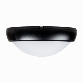 Corp BAT LED Oval Negru IP65 12W 6400K Dispersor Opal - NOVELITE