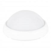 Corp BAT LED Rotund mare Alb IP65 12W 3000K Dispersor Opal  - NOVELITE