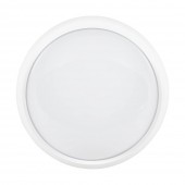 Corp BAT LED Rotund mare Alb IP65 12W 3000K Dispersor Opal  - NOVELITE
