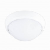 Corp BAT LED Rotund mare Alb IP65 12W 6400K Dispersor Opal - NOVELITE