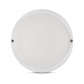 Corp BAT LED Rotund mic Alb IP65 12W 6400K Dispersor Opal - NOVELITE