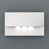 Corp de il de siguranta WAF alb 3x1W ERT-LED 3h 230V AC