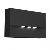 Corp de il de siguranta WAF antracit 3x1W ERT-LED 3h 230V AC