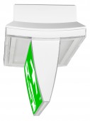 Corp de il siguranta PM autocontrol LED 3h 230V AC plafon TT