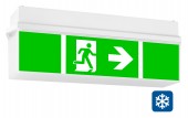 Corp de iluminat de siguranta KWI Wireless 4W LED 3h 230V