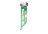 Corp de iluminat de urgenta AG aspect inox, aparent