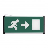 Corp Emergenta LED Suspendat BASIL 2H Mentinut 2W IP40 STANGA-DREAPTA - NOVELITE