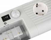 Corp il cu LED, 4W, IP20 cu fixare magnetica si priza tip D