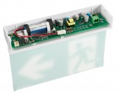 Corp iluminat de siguranta LED K9, alb, autotest, 230VAC