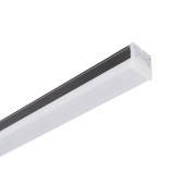 Corp Liniar Interconectabil LED Negru 50W 4000K 1500mm IP44 Dispersor Opal - NOVELITE