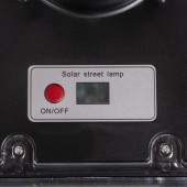 Corp Solar Pietonal LED PARK Negru Senzor de miscare 150W 6400K IP65 - NOVELITE
