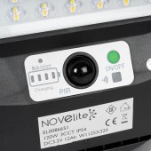 Corp Stradal Solar LED cu Senzor SUNO 120W 3CCT IP54 - NOVELITE