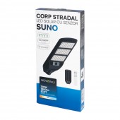 Corp Stradal Solar LED cu Senzor SUNO 120W 3CCT IP54 - NOVELITE
