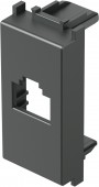 Cover for RJ45 toollessline jack, 1M, anthracite