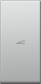 Cover with dimmer icon 1M, silver