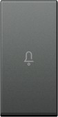 Cover with doorbell icon 1M, anthracite