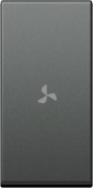 Cover with fan icon 1M, anthracite