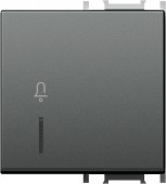 Cover with lens and bell icon 2M, anthracite