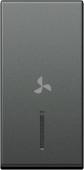 Cover with lens and fan icon 1M, anthracite