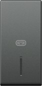 Cover with lens and heating icon 1M, anthracite