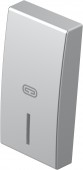Cover with lens and heating icon 1M, silver