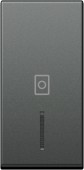 Cover with lens and washer icon 1M, anthracite