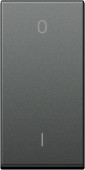 Cover with ON/OFF icon 1M, anthracite