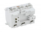 CU-Main branch terminal, 35mm², 3-pole, isolated