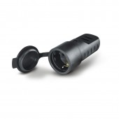 Cupla cauciuc 2P+E 16A – SCAME | 110.3160