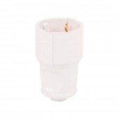 Cupla cu contact de protectie alba – EL-BI