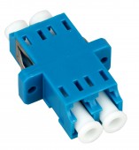 Cupla LC Duplex,Plastic,Singlemode,zirc.,flansa,albstr.,ECO