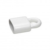 Cupla plat cu inel de extragere alb – LEGRAND | 050166
