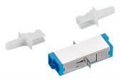 Cuplor FO E2000 Simplex, Plastic, OS2, ceramic, flansa