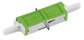 Cuplor FO E2000/APC Simplex, Plastic, OS2, ceramic, flansa