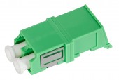 Cuplor FO FTTH LC/APC Duplex, Plastic, OS2, ceramic, f. fl.