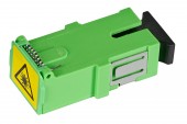 Cuplor FO FTTH SC/APC Simplex, Plastic, OS2, ceramic, f. fl.