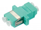 Cuplor FO LC-Duplex, Plastic, OM3, ceramic, flansa