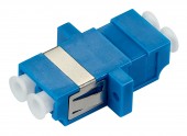 Cuplor FO LC-Duplex, Plastic, OS2, ceramic, flansa