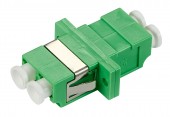 Cuplor FO LC/APC-Duplex, Plastic, OS2, ceramic, flansa