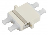 Cuplor FO SC-Duple,Plastic,Multimode,fosfor-bronz,flansa,gri
