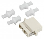 Cuplor FO SC-Duple,Plastic,Multimode,fosfor-bronz,flansa,gri