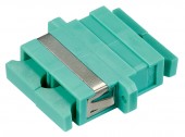 Cuplor FO SC-Duplex, Plastic, OM3, ceramic, flansa