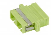Cuplor FO SC-Duplex, Plastic, OM5, ceramic, flansa