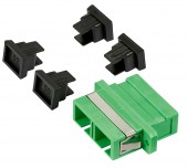 Cuplor FO SC/APC-Duplex, Plastic, OS2, ceramic, flansa