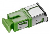 Cuplor FO SC/APC-Simplex, Plastic, OS2, ceramic, fara flansa