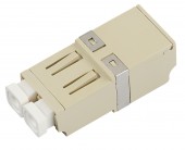Cuplor LC-duplex FO Multimode, plastic, phbr, Snap-in, gri